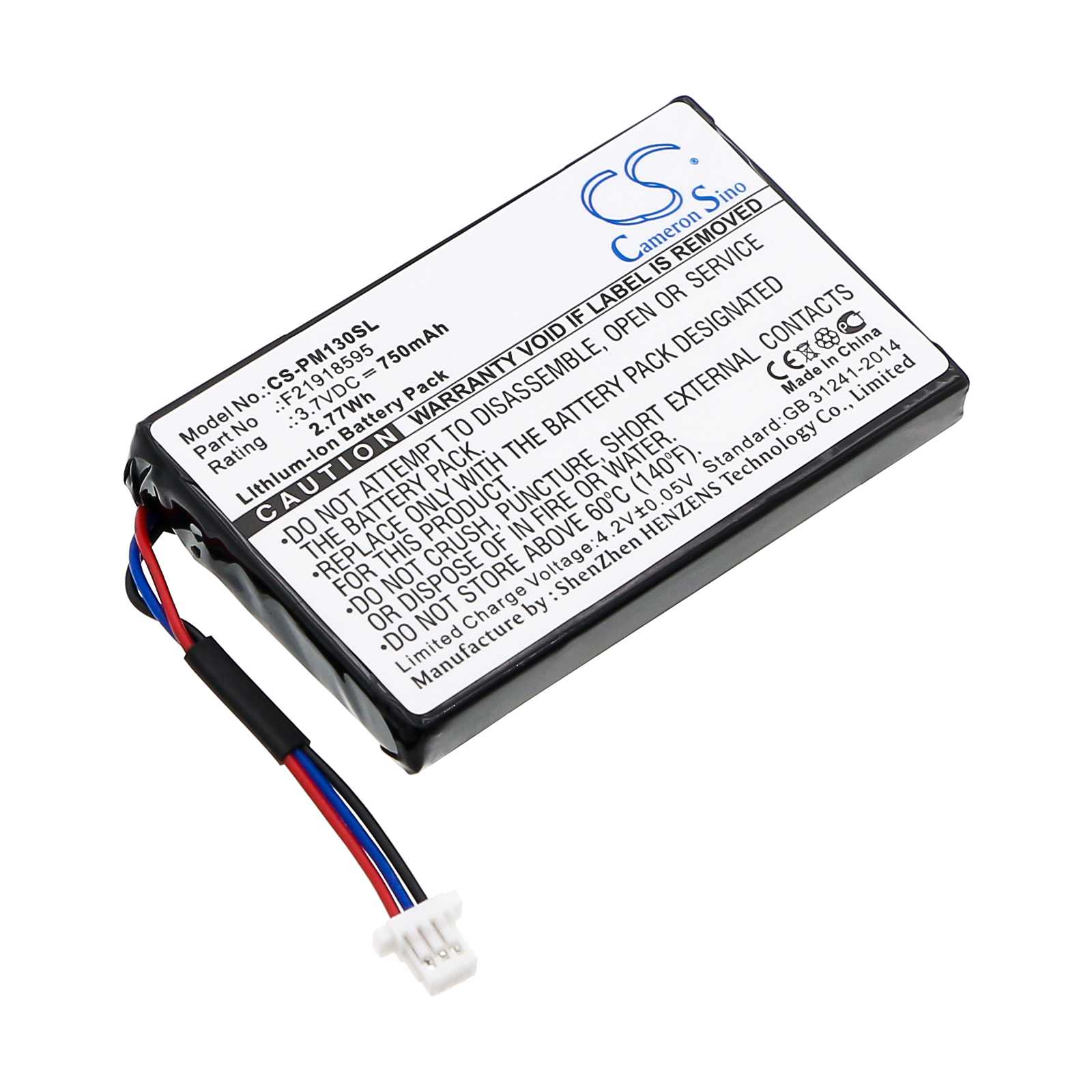 Batteria Li-Polymer 3.7V 1100mAh - CS-PME2XL