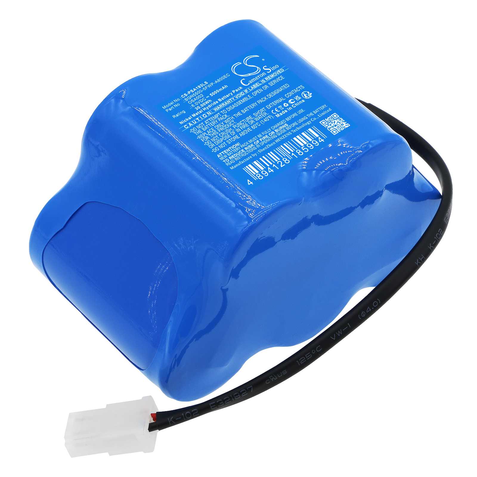Batteria Ni-MH 7.2V 2000mAh - CS-PSA279LS