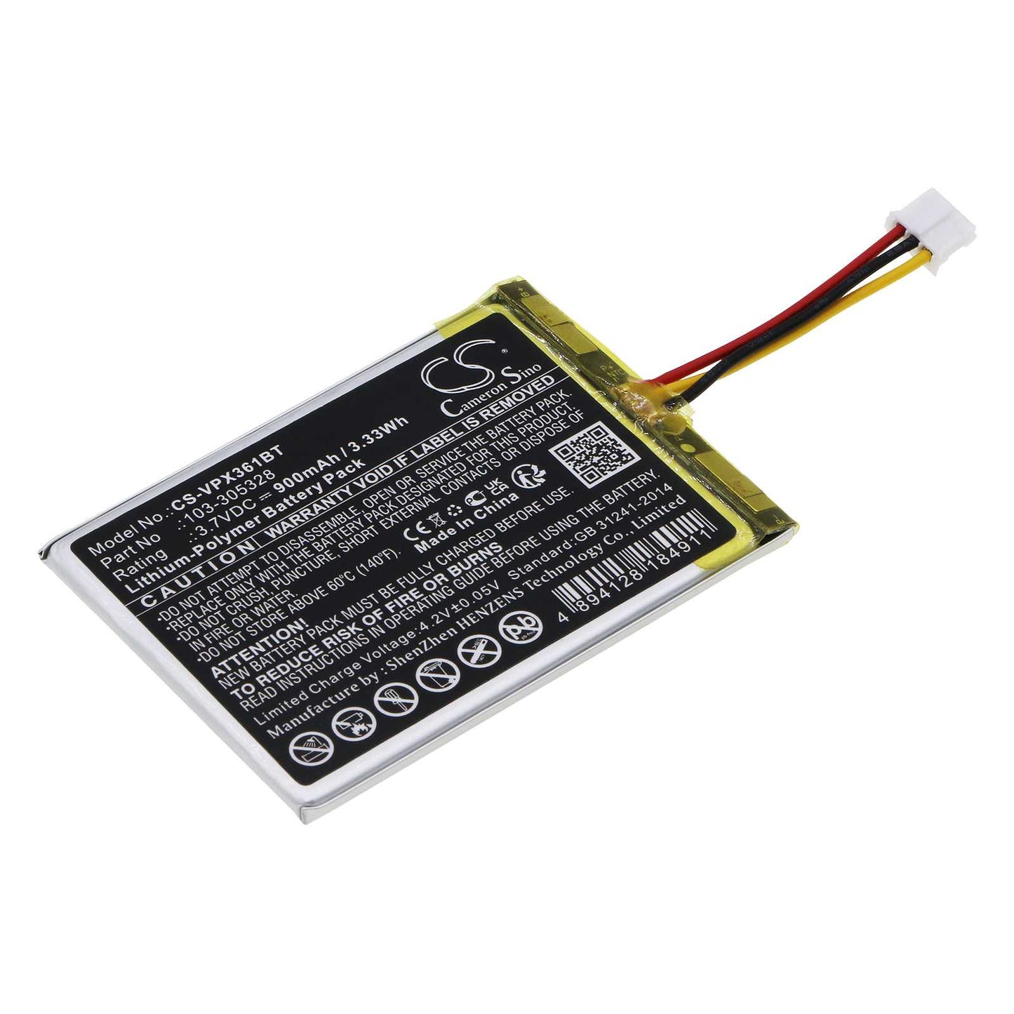 Batteria Ni-MH 12V 700mAh - CS-RMS762SL