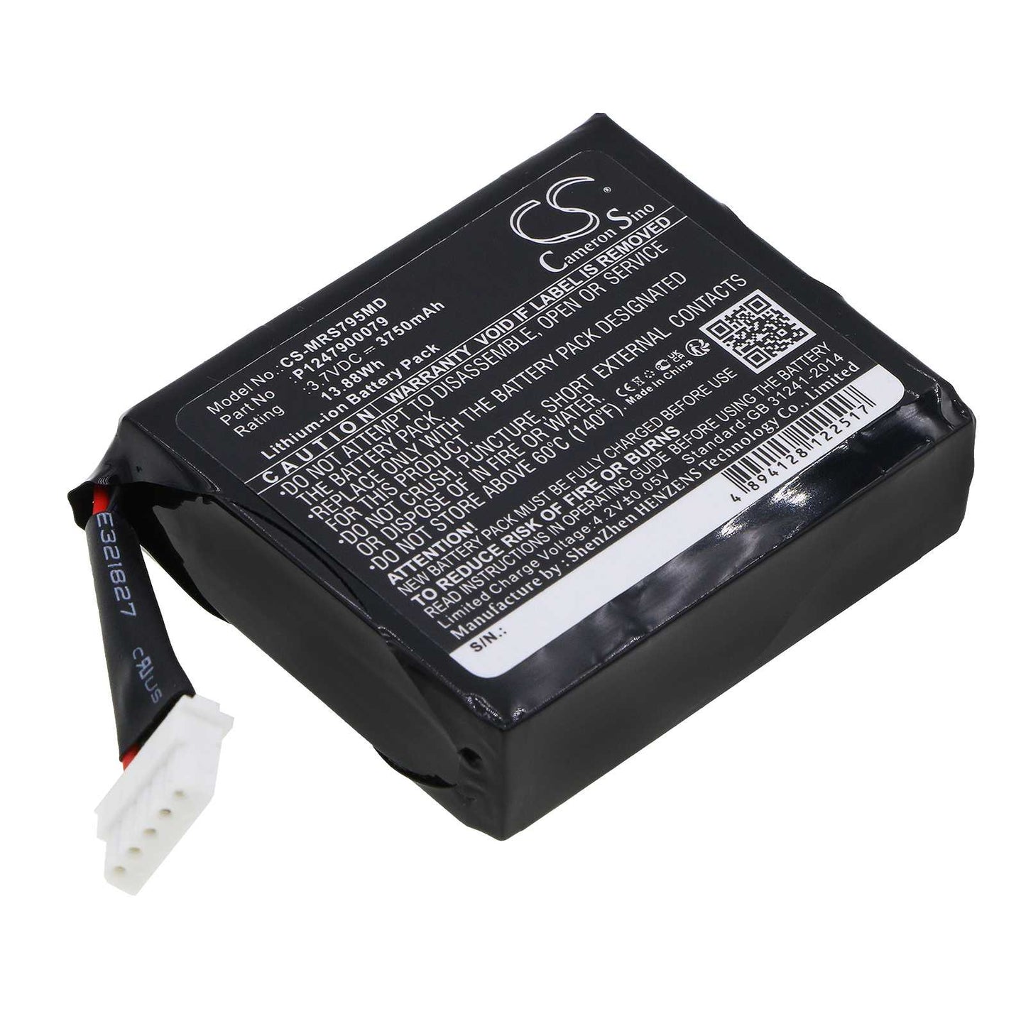 Batteria Li-ion 3.7V 800mAh - CS-RPE300MD