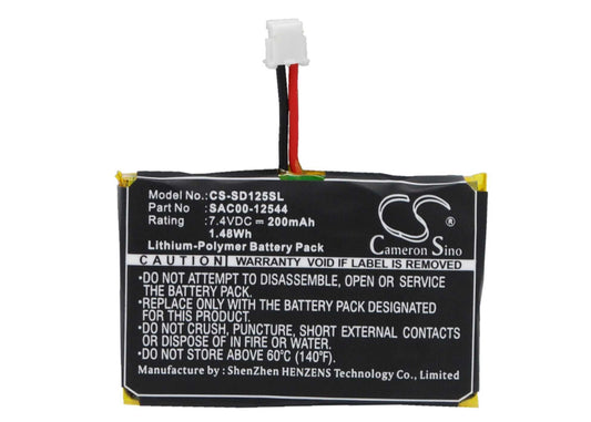Batteria Li-Polymer 3.7V 160mAh - CS-SD225SL