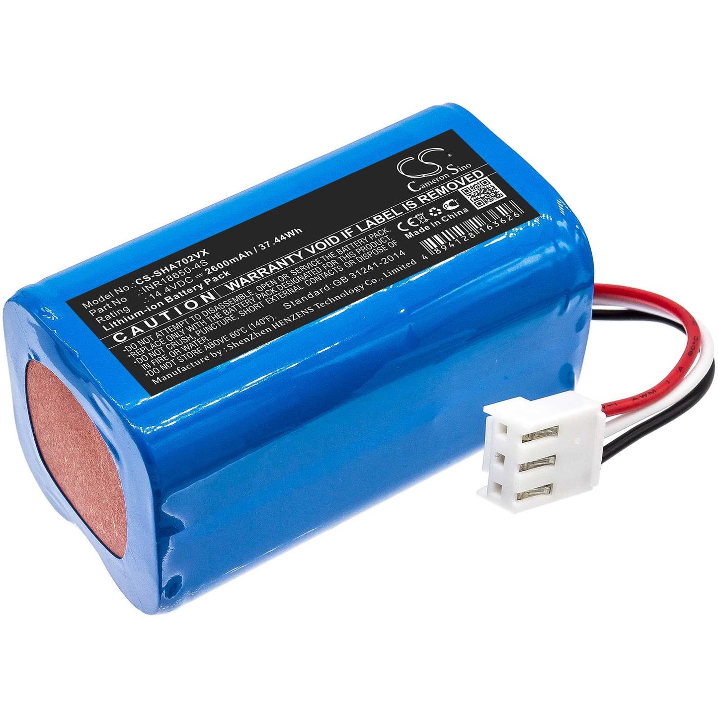 Batteria Li-ion 7.4V 2500mAh - CS-SHA714VX