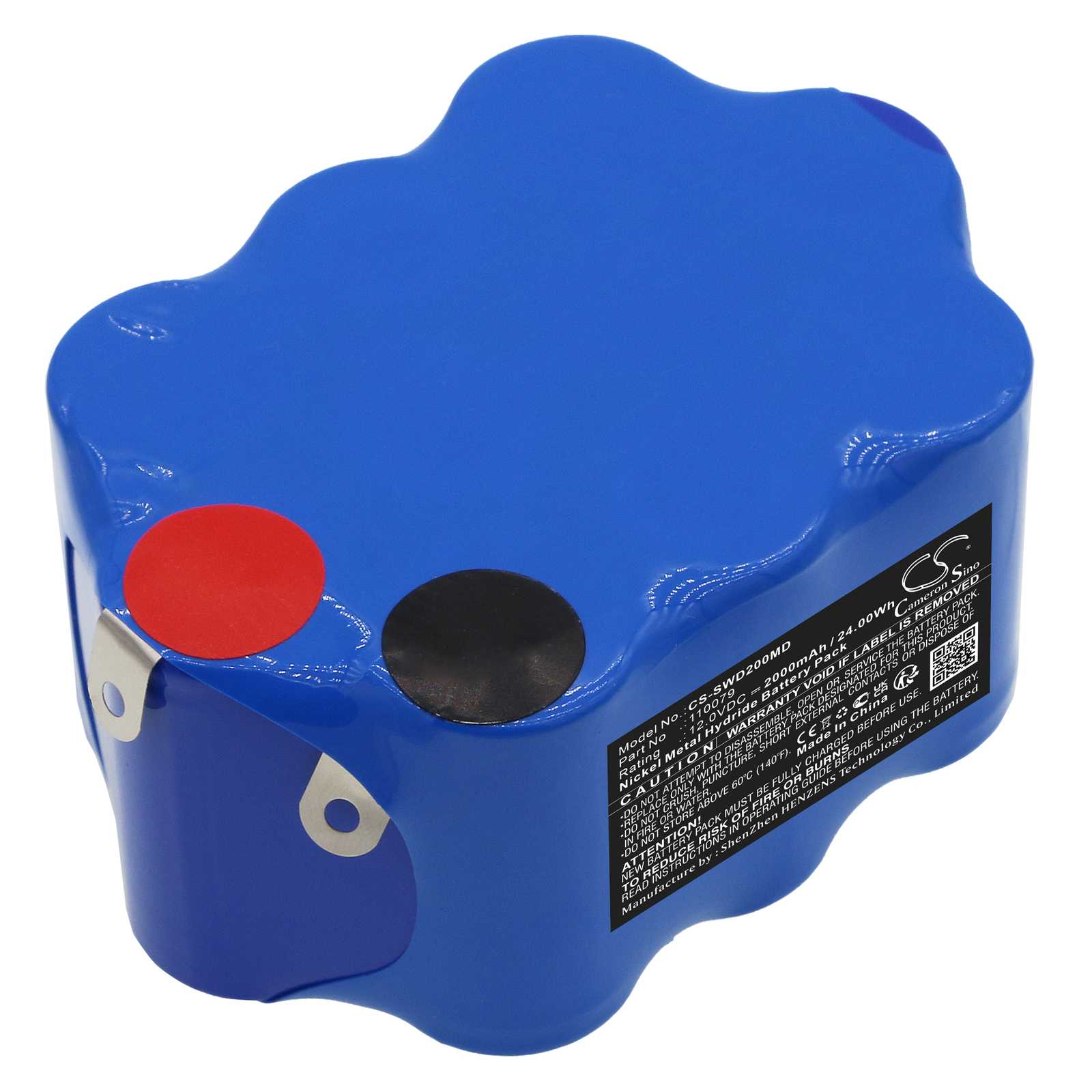 Batteria Ni-MH 9.6V 2000mAh - CS-SHV300MD