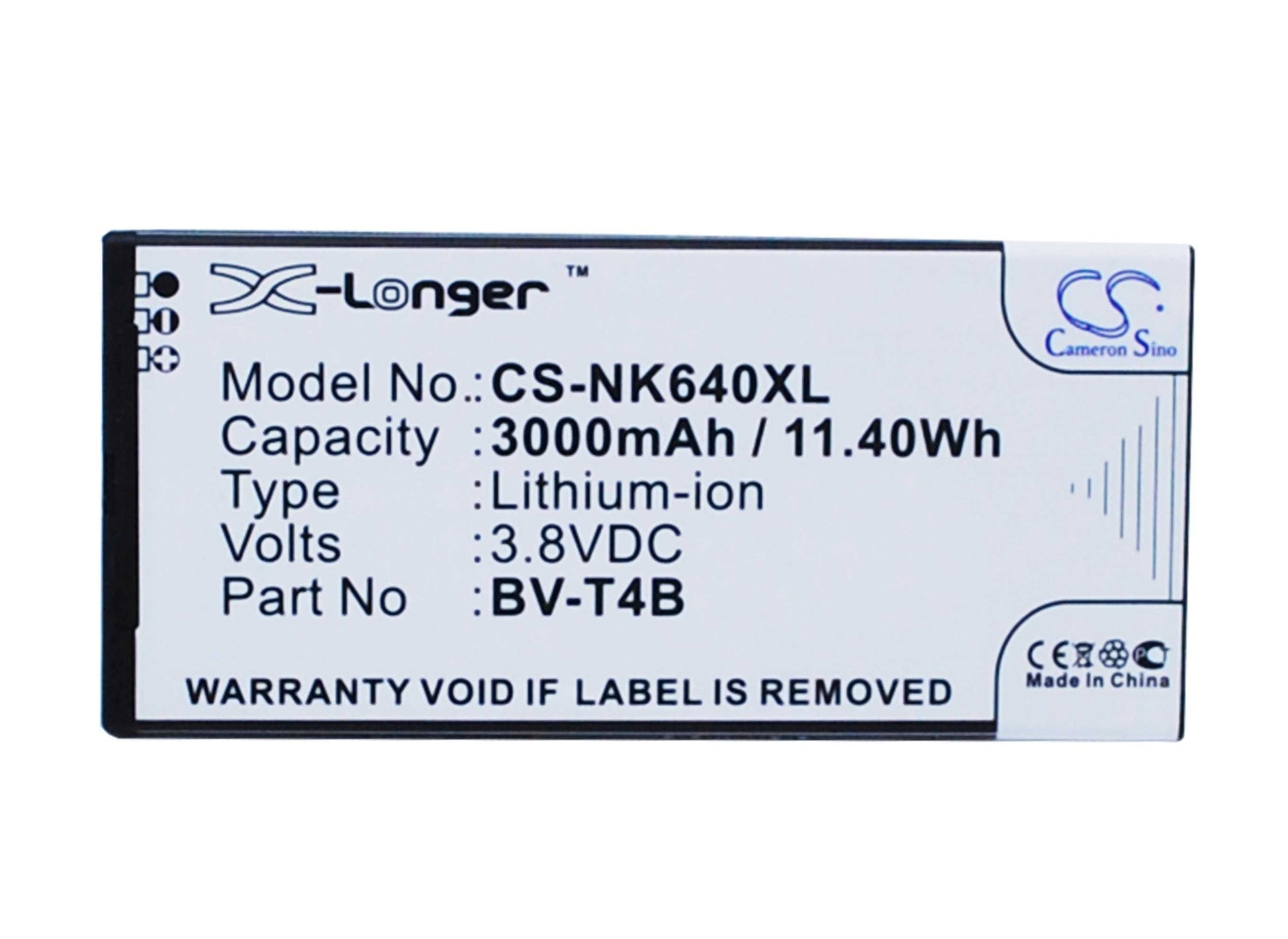 Batteria Li-ion 3.85V 1900mAh - CS-SMG388XL