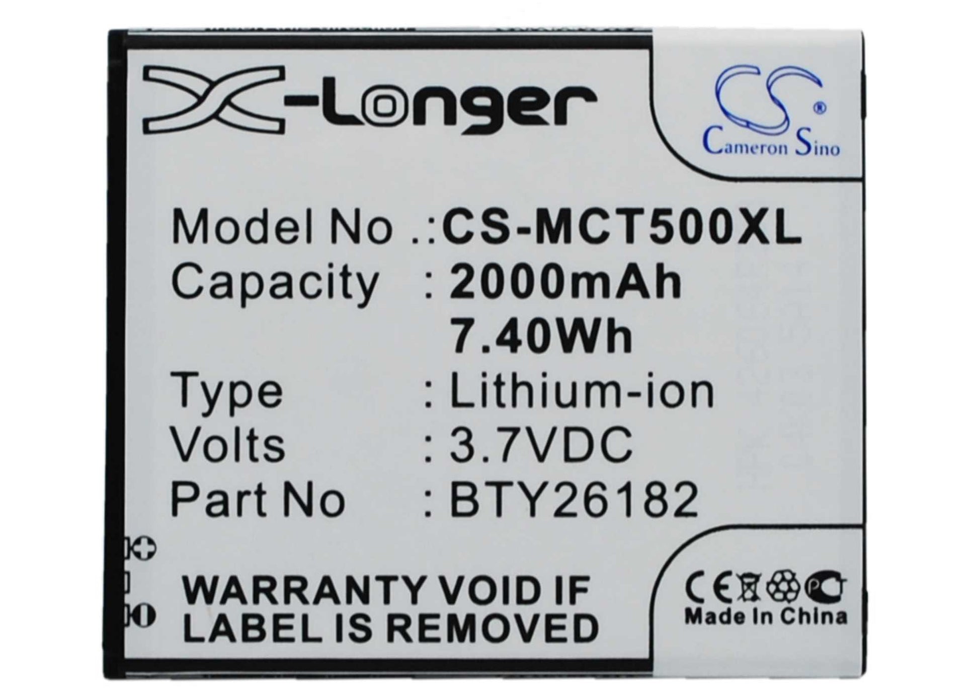 Batteria Li-ion 3.85V 2000mAh - CS-SMG510SL