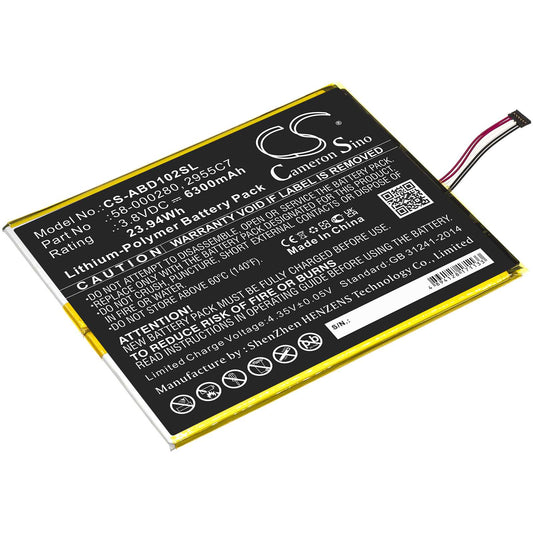 Batteria Li-Polymer 3.85V 4900mAh - CS-SMT570SL