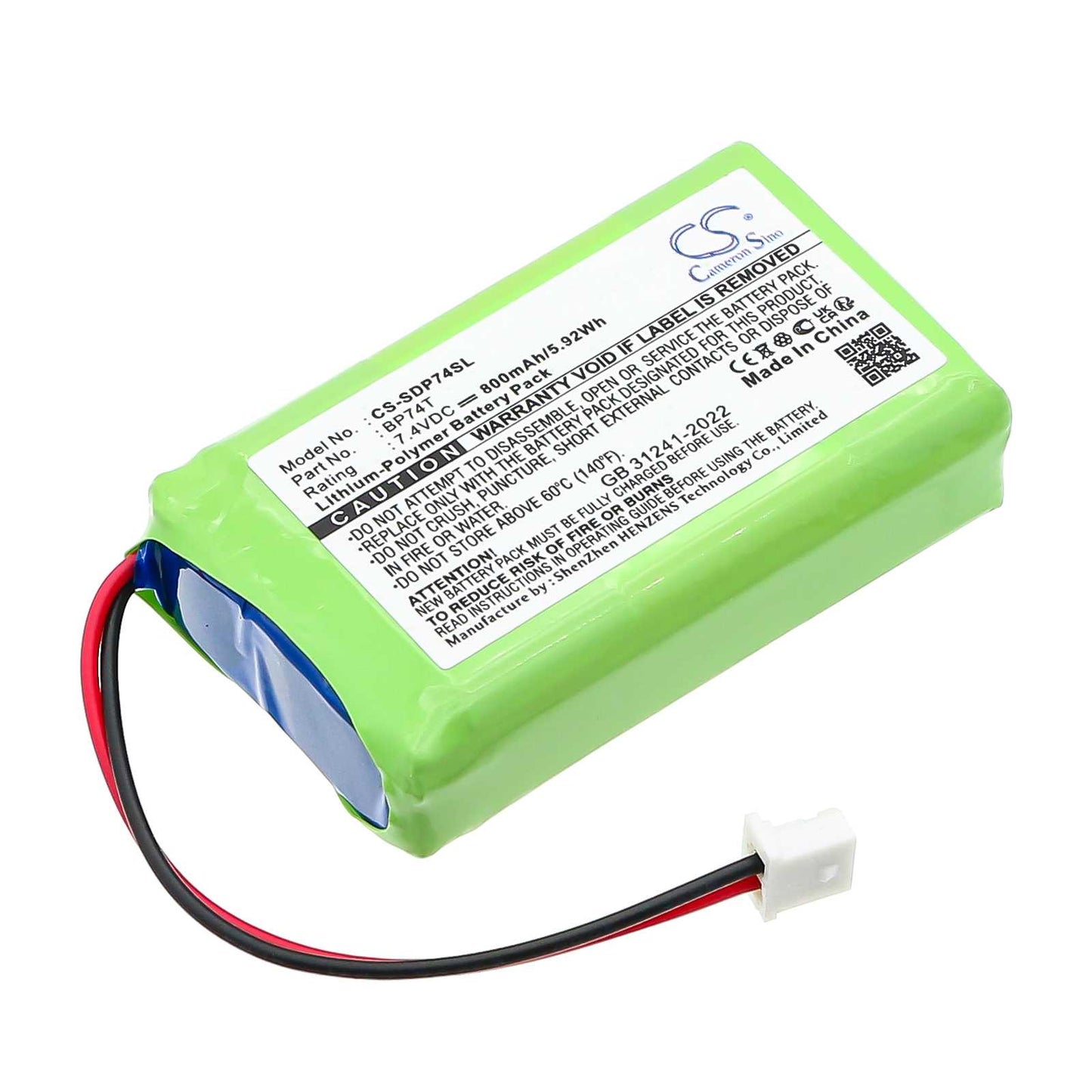 Batteria Ni-MH 7.2V 700mAh - CS-STD30SL