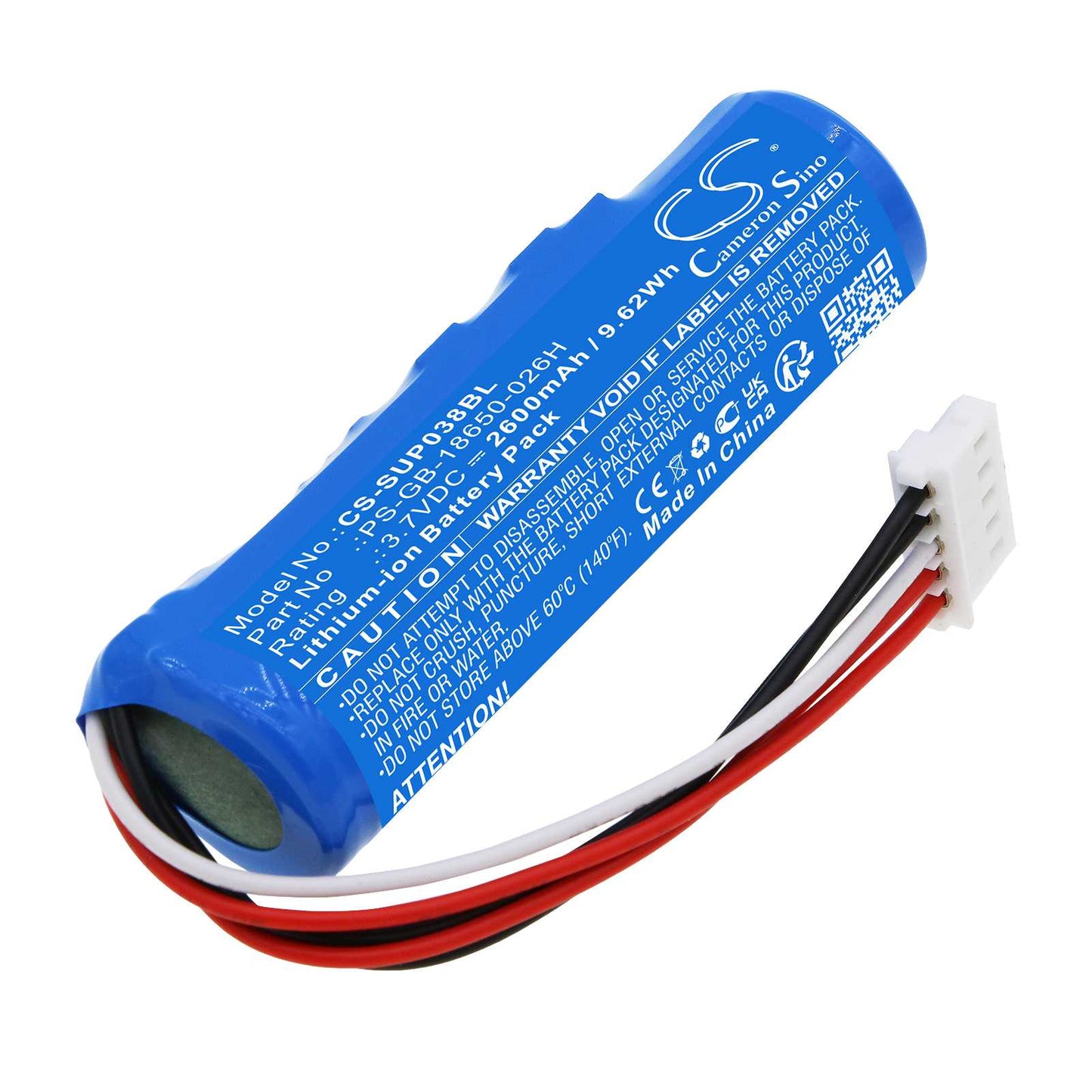 Batteria Li-ion 3.7V 3350mAh - CS-SUP038BX