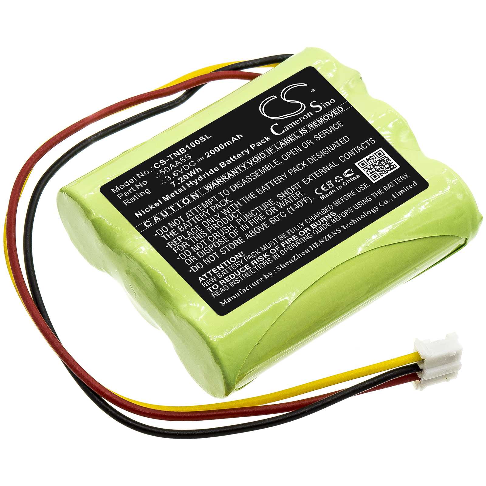 Batteria Li-ion 3.7V 3400mAh - CS-SVG100SL