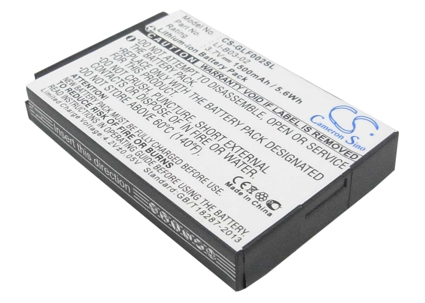 Batteria Li-ion 3.7V 950mAh - CS-TM140SL