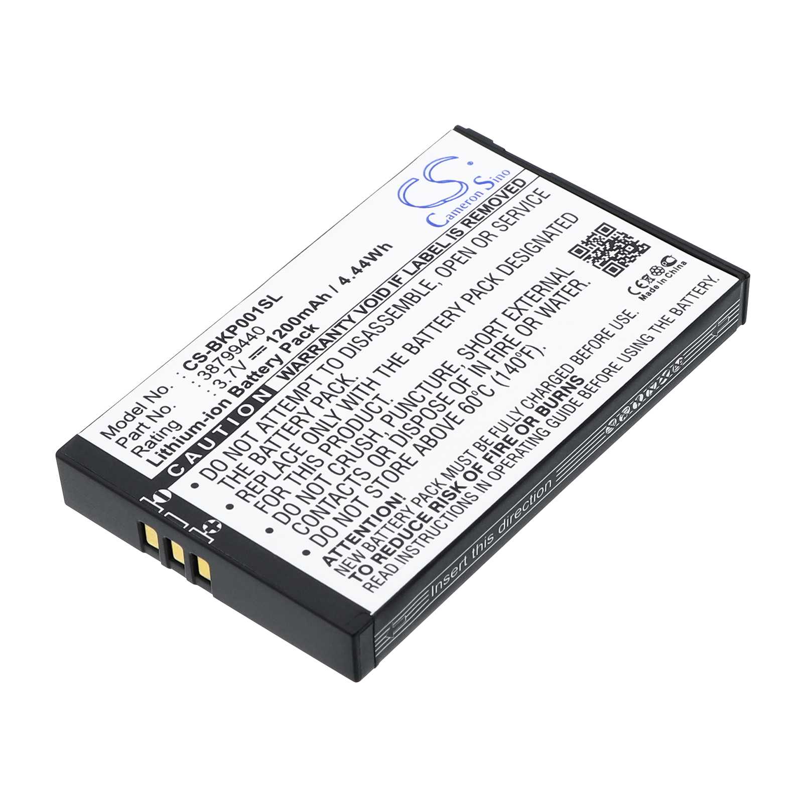 Batteria Li-ion 3.7V 1000mAh - CS-TM2435SL