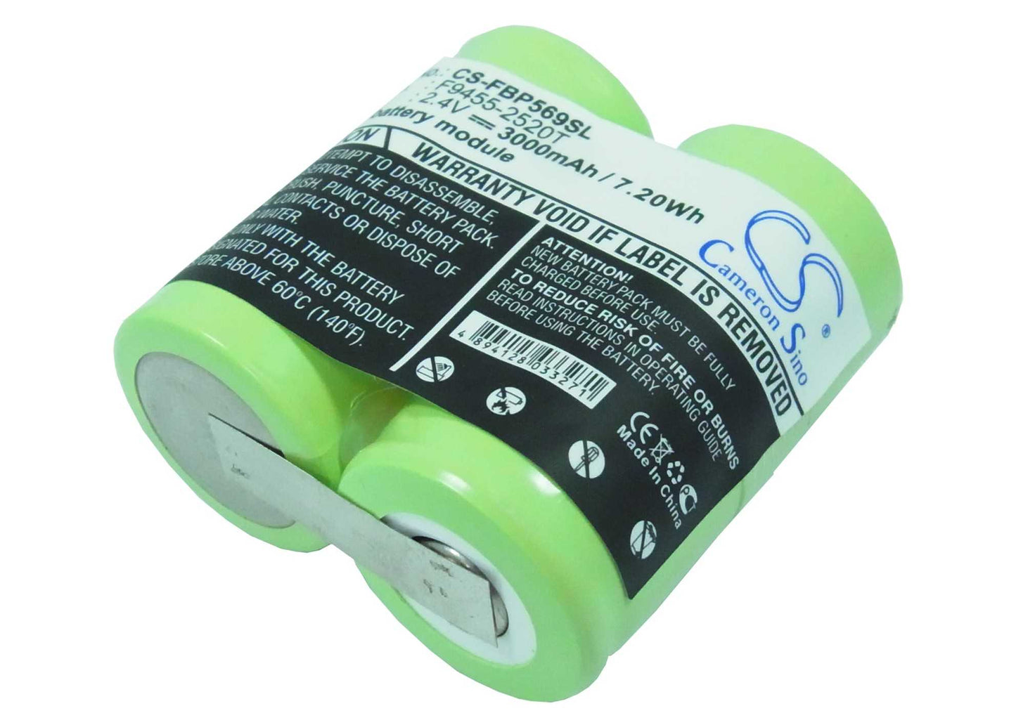 Batteria Ni-MH 12V 2500mAh - CS-TOBT4SL