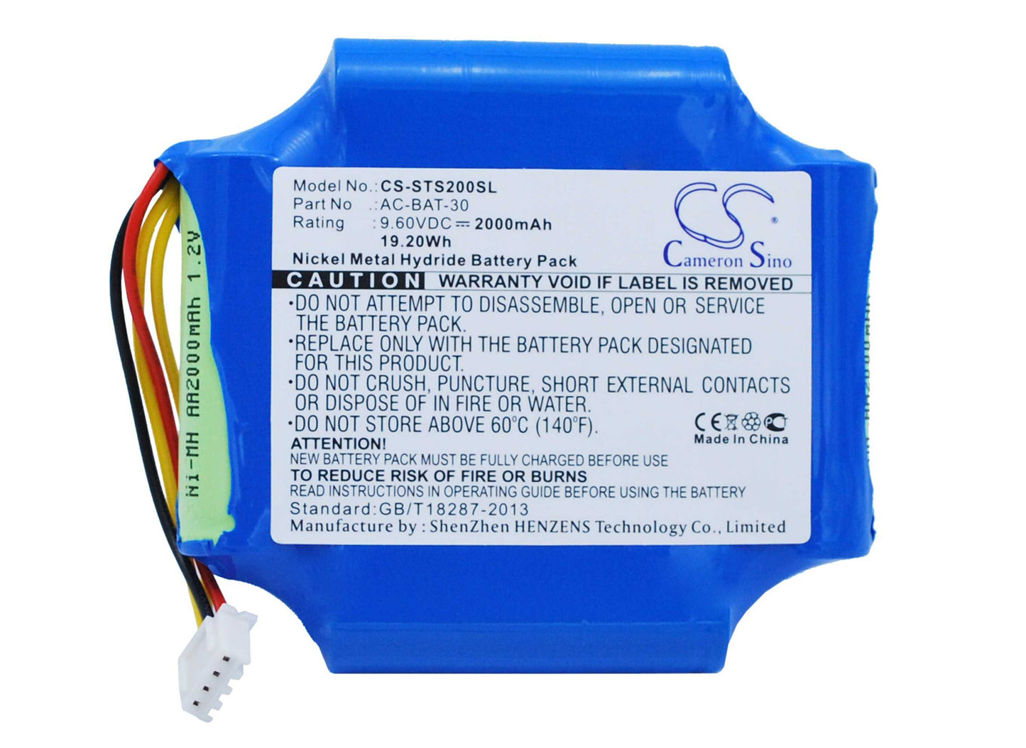Batteria Li-ion 7.4V 5200mAh - CS-TOP101XL