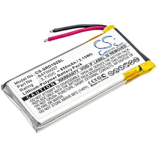 Batteria Li-Polymer 3.7V 1800mAh - CS-TPB240SL