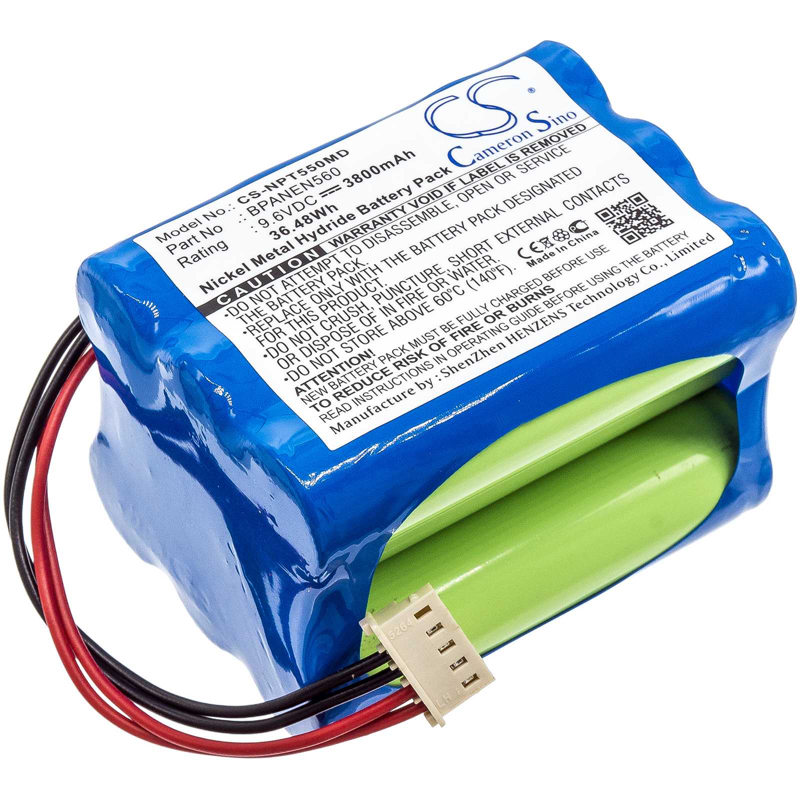Batteria Li-ion 3.7V 2800mAh - CS-TSN833MD