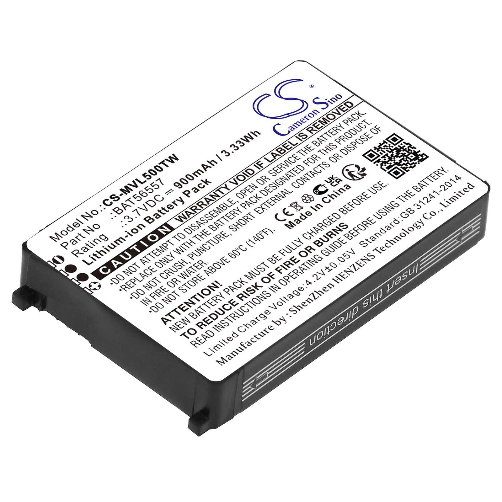 Batteria Ni-MH 4.8V 800mAh - CS-TSX100TW