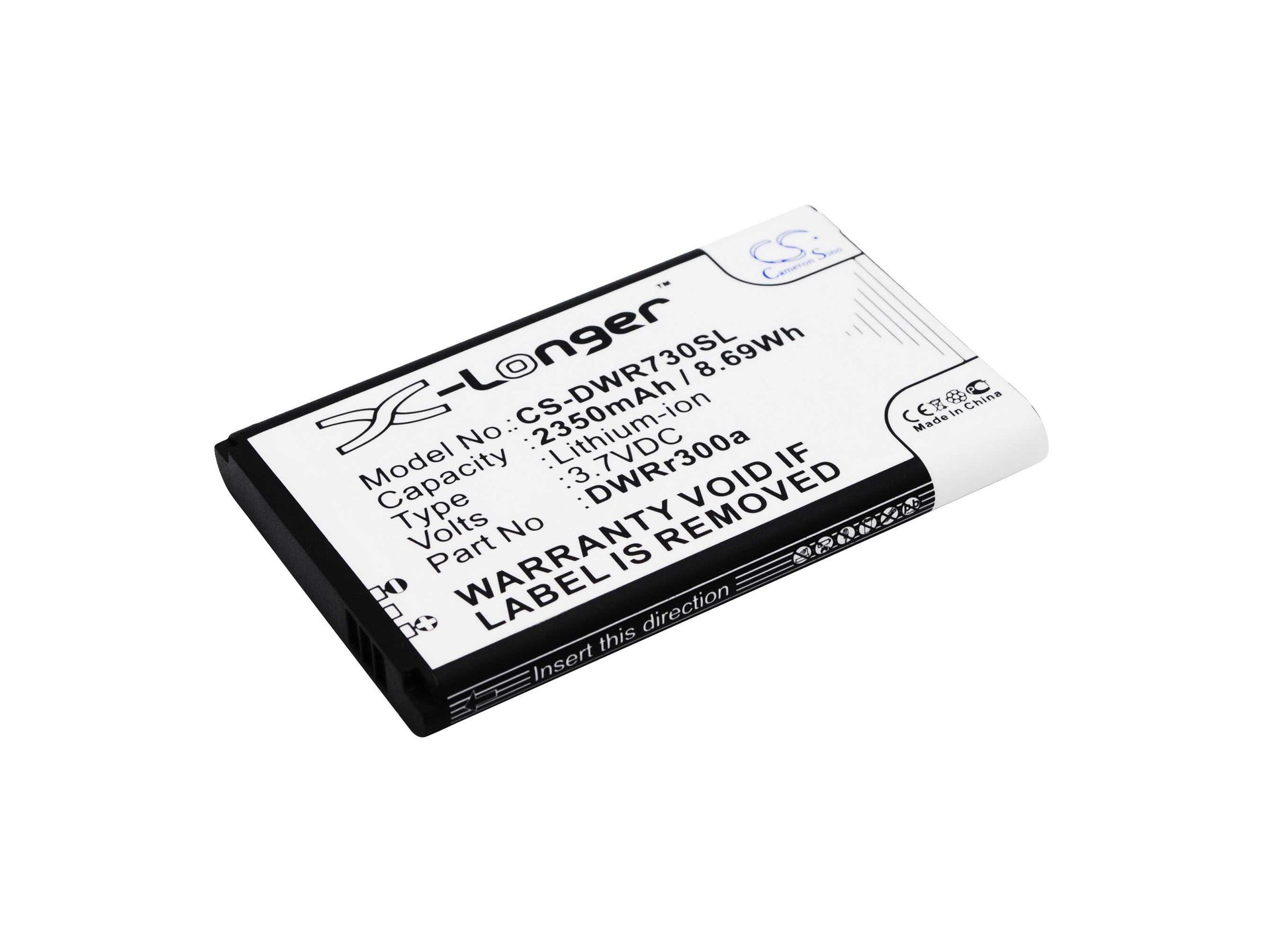Batteria Li-ion 3.8V 1900mAh - CS-TTR961SL