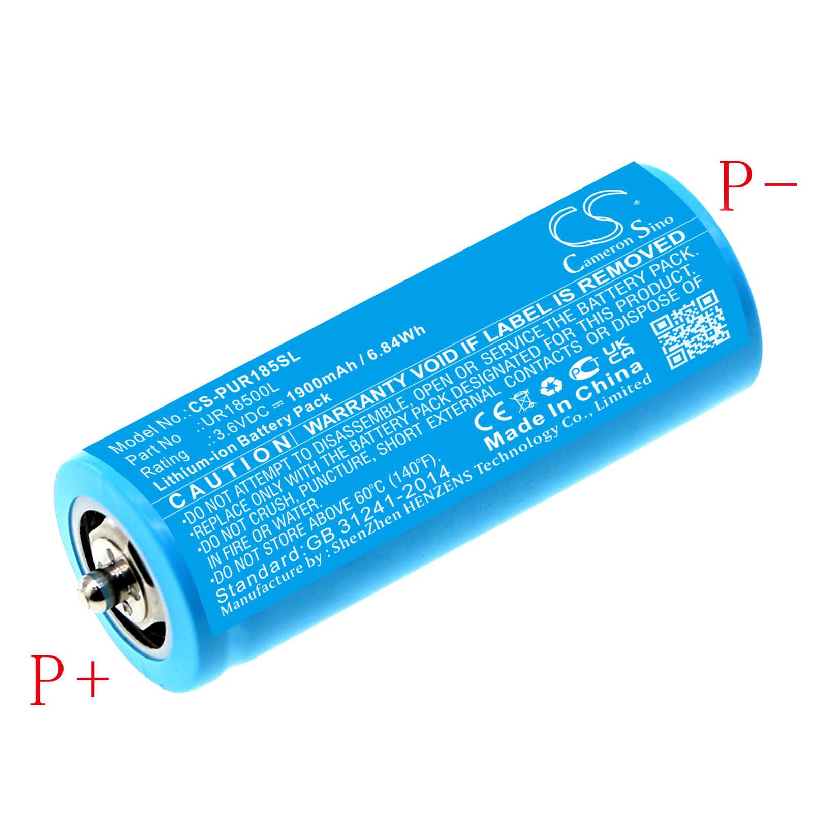 Batteria Ni-MH 1.2V 700mAh - CS-WEH400SL