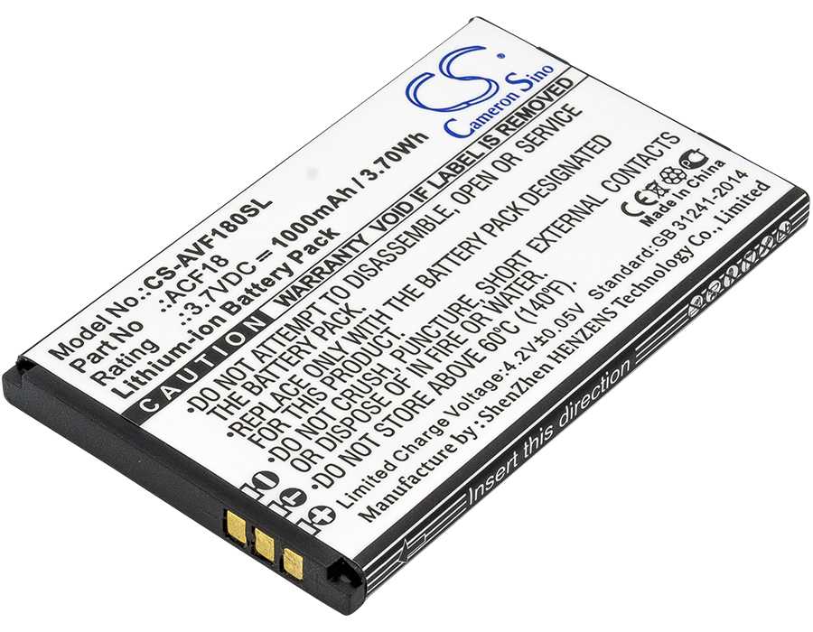 Batteria Li-ion 3.7V 1600mAh - CS-WKJ120SL