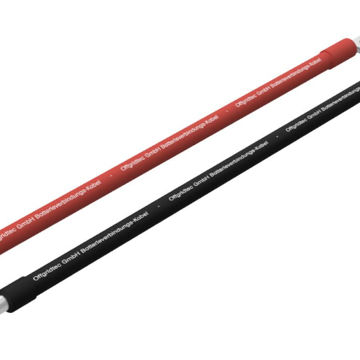 Cavo Batteria 10mm² 2m M8 a Terminale a Vite