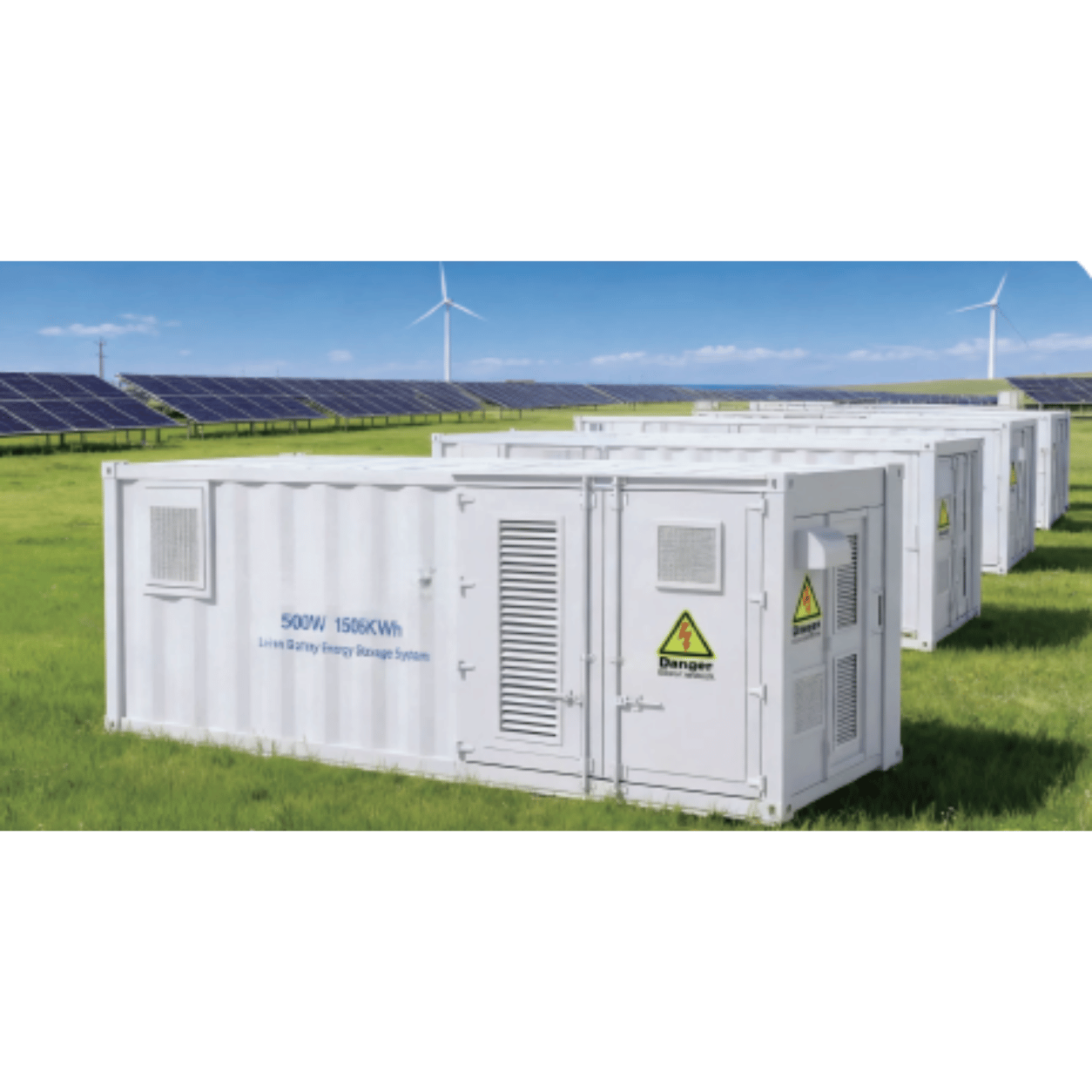 Container BESS 1000kW 2.570kWh Litio Stato Solido LSSBESS2570 Litio Store