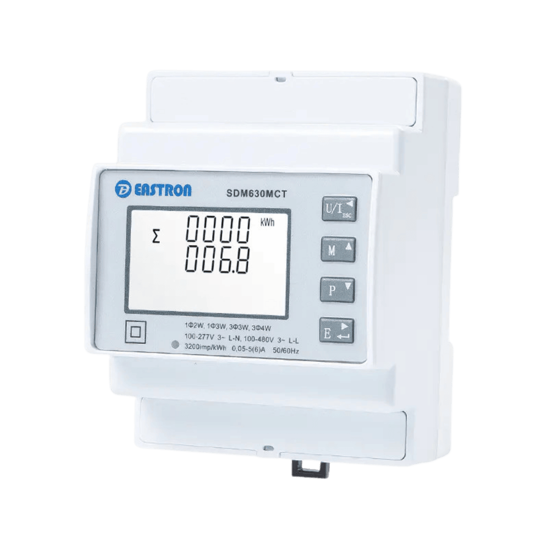 Contatore di Energia Eastron SDM630MCT Trifase 5 A Modbus RS485
