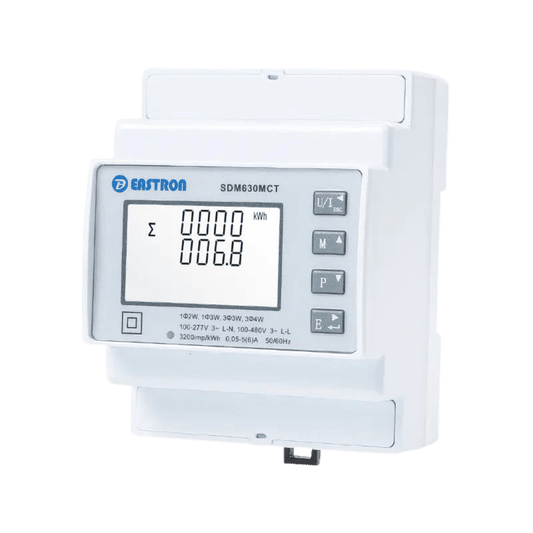 Contatore di Energia Eastron SDM630MCT Trifase 5 A Modbus RS485