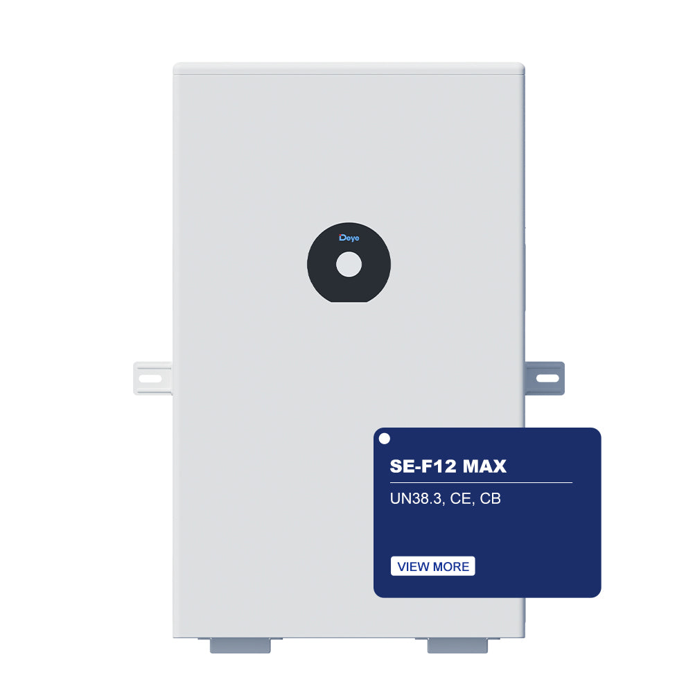 Batteria Accumulo Bassa Tensione Deye SE-F12 Max 11,8 kWh LiFePO4 Riscaldata