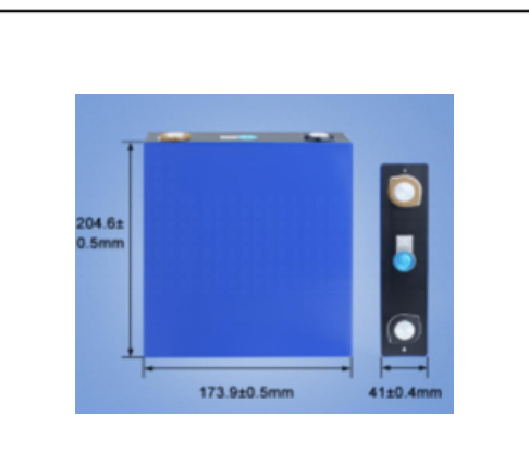 Celle LiFePO4 3.2V 173Ah max 1C scarica 3.2V 173Ah EVE originali litio ferro fosfato
