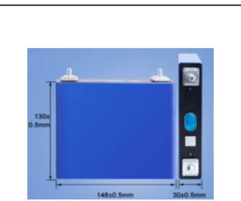 Celle LiFePO4 3.2V 50Ah max 1.2C scarica 3.2V 50Ah LF50F EVE originali litio ferro fosfato