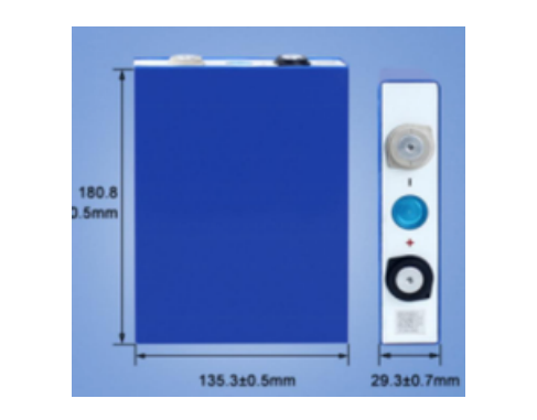 Celle LiFePO4 3.2V 50Ah max 3C scarica 3.2V 50Ah LF50K EVE originali litio ferro fosfato
