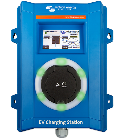 Victron Energy EV Charging Station wallbox 22kW trifase 7,3kW monofase con display