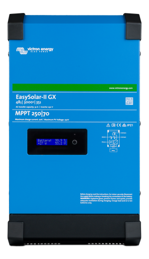 Victron Energy EasySolar-II 48/3000/35-32 MPPT 250/70 GX inverter caricabatterie 48V 3000VA 35A