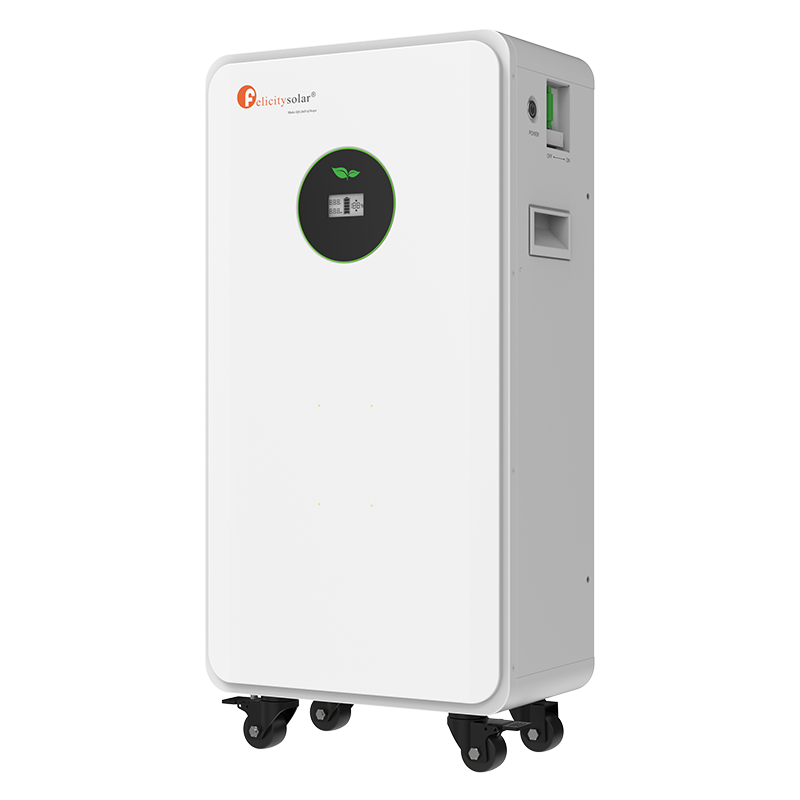 Batteria accumulo bassa tensione Felicity FLA48280TG2-EU 14,3 kWh LiFePO4 a pavimento con ruote