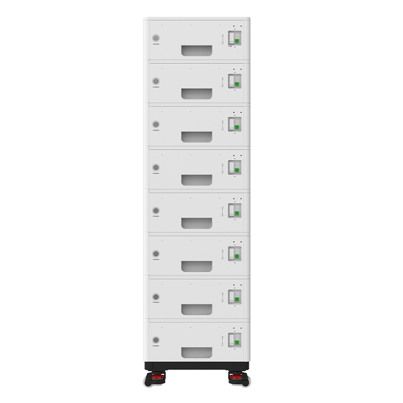 Batteria accumulo bassa tensione Felicity FLS48100SCG2 5,12 kWh LiFePO4 impilabile con BMS