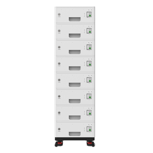 Batteria accumulo bassa tensione Felicity FLS48100SCG2 5,12 kWh LiFePO4 impilabile con BMS
