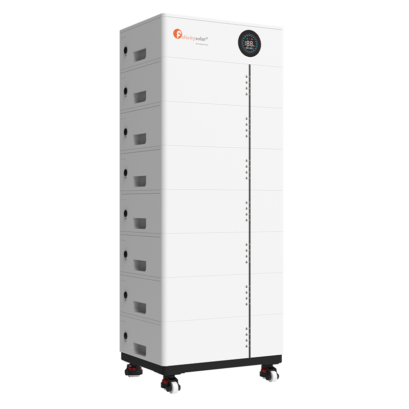 Modulo batteria bassa tensione Felicity FLS48100SMG2 5,12 kWh LiFePO4 impilabile di espansione