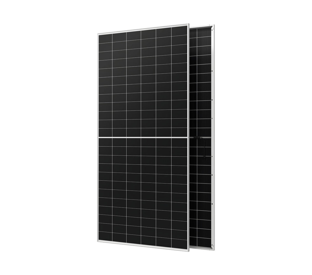 Bancale 36 moduli fotovoltaici Aiko Stellar 1N+72 G645-MCH72Dw 645 W bifacciali 23,22 kWp