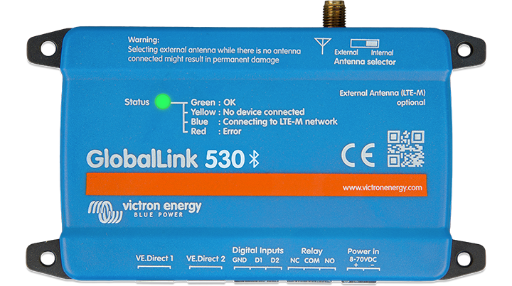 Victron Energy GlobalLink 520 monitoraggio VRM LTE-M con SIM 5 anni inclusa