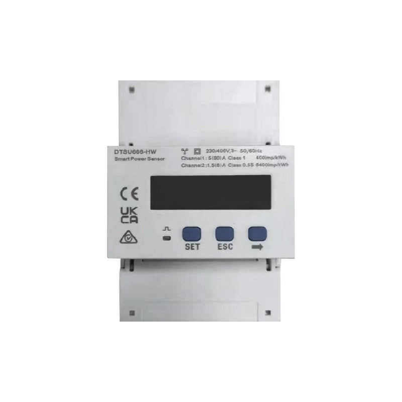 Contatore Trifase Huawei DTSU666-HW Smart Power Sensor 80 A con 3 TA Apribili