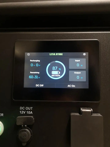 Power Station Litio Store G5000E - 5000W inverter - 10kWh batterie LiFePO4 - MPPT max 4500W pannelli solari 120-450V