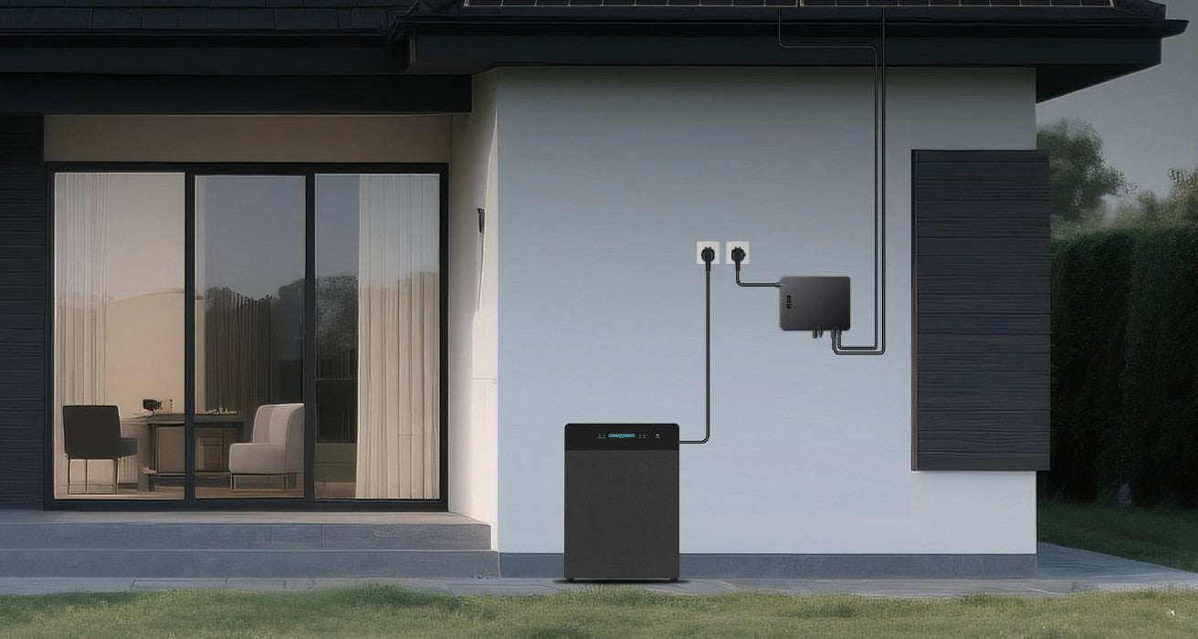 AC-Coupled Batteria accumulo fotovoltaico 5,12 kWh Plug & Play per impianto fotovoltaico esistente – Kundu SR5000 Pro