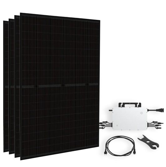 Kit Fotovoltaica da Balcone 1800W Microinverter Hoymiles HMS-2000-4T