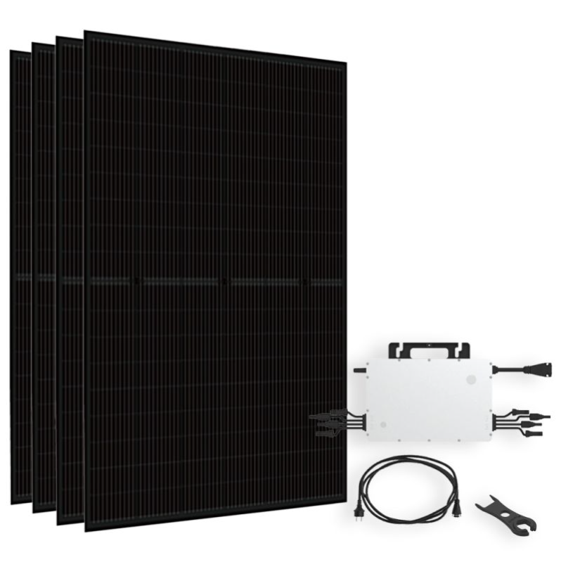 Kit Fotovoltaica da Balcone 1800W Microinverter Hoymiles HMS 1600 HMS