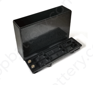 Leeres Batteriegehäuse LSB12-100S out 395x110x286mm in 338x100x262mm MOQ 10 Stk.