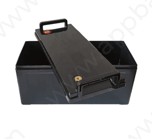 Boîtier de batterie vide LSB12-120 ext. 406x173x236mm int. 395x163x180mm MOQ 10 pcs