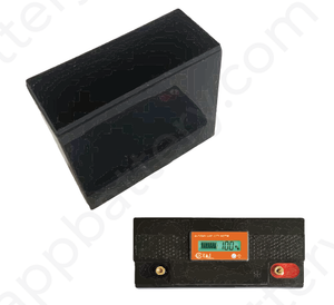 Box Battery Empty LSB12-20M out 181x77x170mm in 176x70x139mm MOQ 10pz