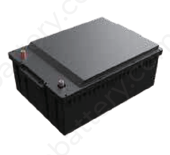 Box Batteria Vuoto Con Viti - Coperchio Rimovibile LSB24-320R out 542x380x210mm in 490x350x173mm MOQ 10pz