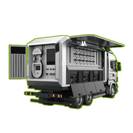 LSBESSM2MC – Stazione Ricarica Mobile EV 1MW 2MWh Container 20ft LiFePO4 personalizzabile litio ferro fosfato