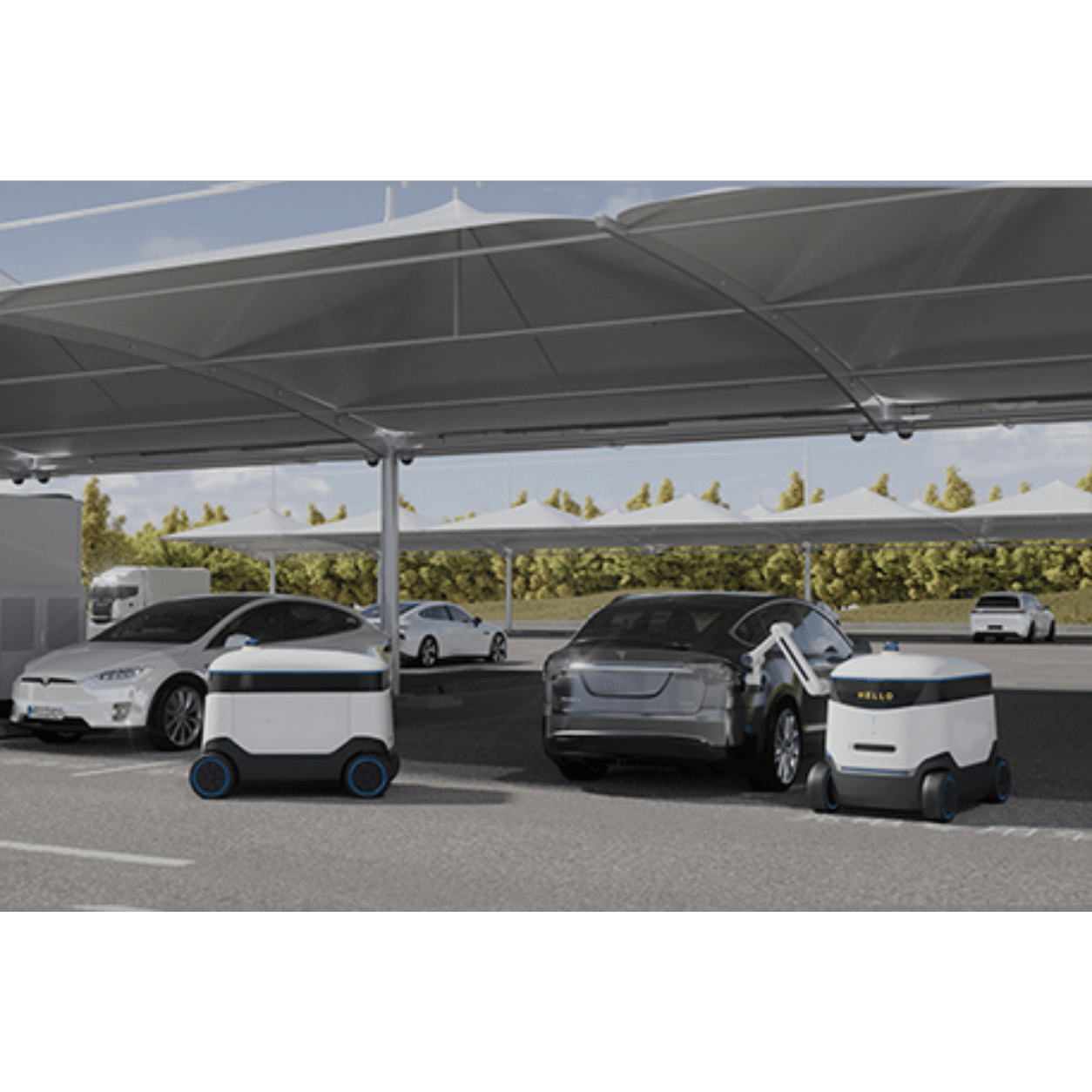 LSROBOT105 – Robot AGV Ricarica Autonoma Veicoli Elettrici 80kW 105kWh LiFePO4 personalizzabile litio ferro fosfato